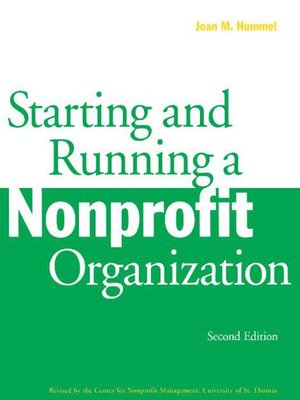 cover image of Starting and Running a Nonprofit Organization